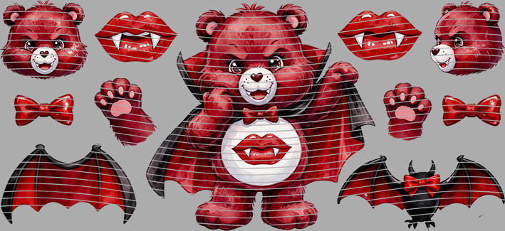 16oz Care Bears-Be-338